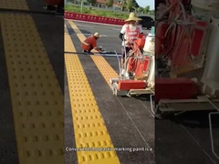 Выпуклый тип термопластической горячей расплавленной дорожной маркировки краски дорожной маркировки термопластической краски